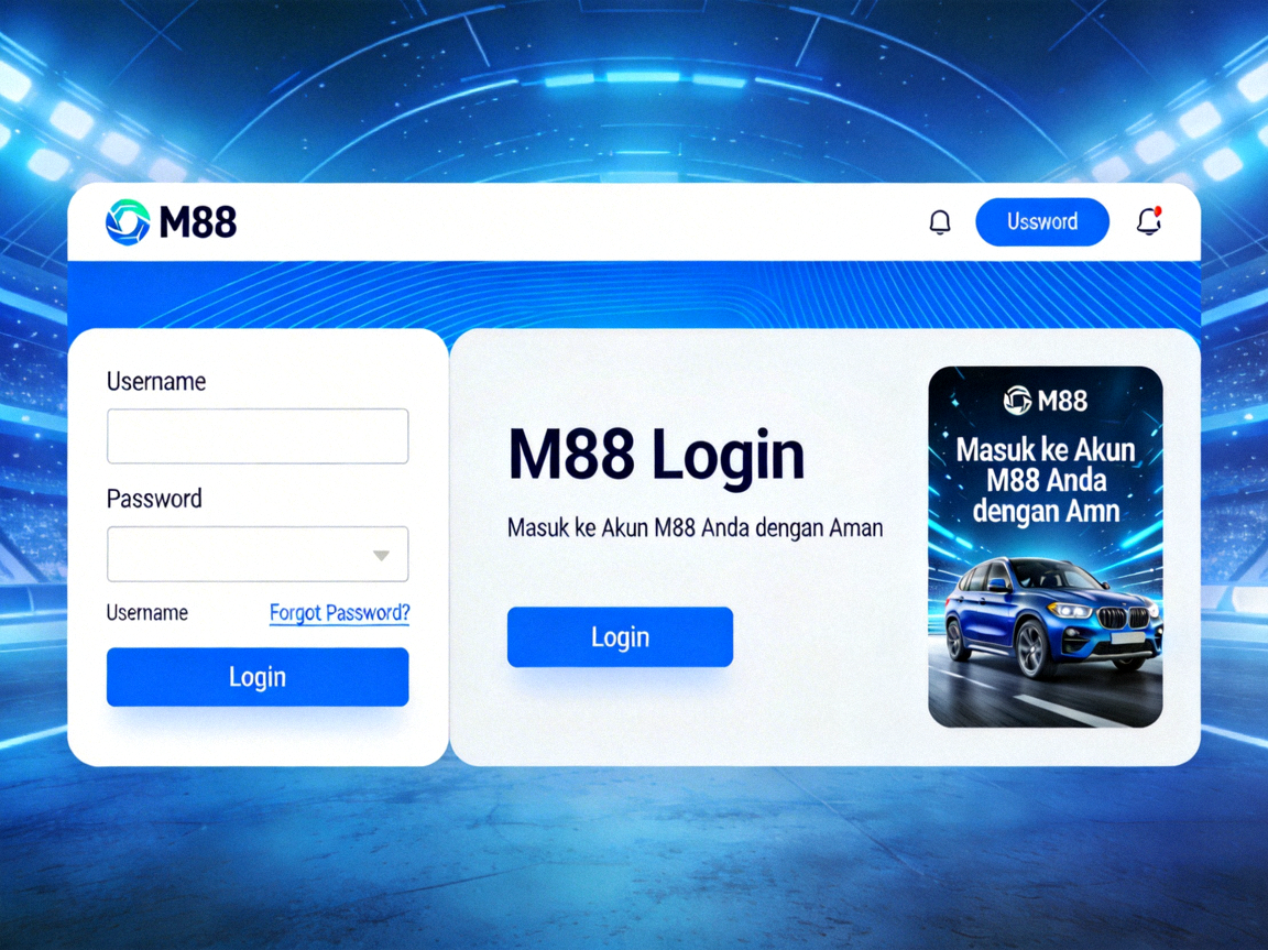 M88 Login - Masuk ke Akun M88 Anda dengan Aman
